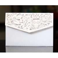 Business Annual Meeting Invitation Card Laser Cut Paper 